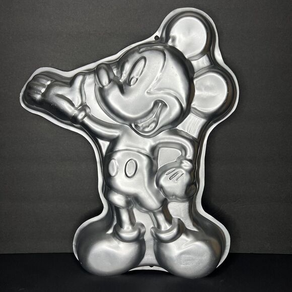 Lot 2 Wilton Mickey Mouse Cake Pans Disney Full Body Birthday Vintage 80s 90s - Picture 3 of 16